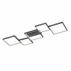Luminaires Trio Plafonnier Trio Sorrento LED Noir, 1 lumière* Éclairage Led