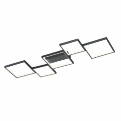 Luminaires Trio Plafonnier Trio Sorrento LED Noir, 1 lumière* Éclairage Led