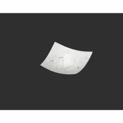 Luminaires Rustiques-Luminaires Trio Plafonnier Trio SPIRELLI Blanc, 1 lumière