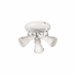 Luminaires Trio Plafonnier Trio Steam Ancien, Blanc, 3 lumières* Spots Et Projecteurs