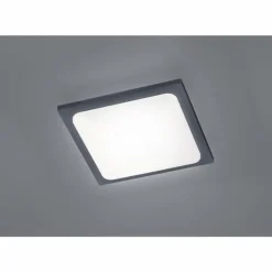 Luminaires Trio Plafonnier Trio TRAVE LED Anthracite, 1 lumière