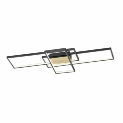 Luminaires Trio Plafonnier Trio Tucson LED Noir, 1 lumière* Éclairage Led