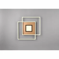 Lampes Dorées-Luminaires Trio Plafonnier Trio Via LED Or, Noir, 1 lumière, Télécommandes