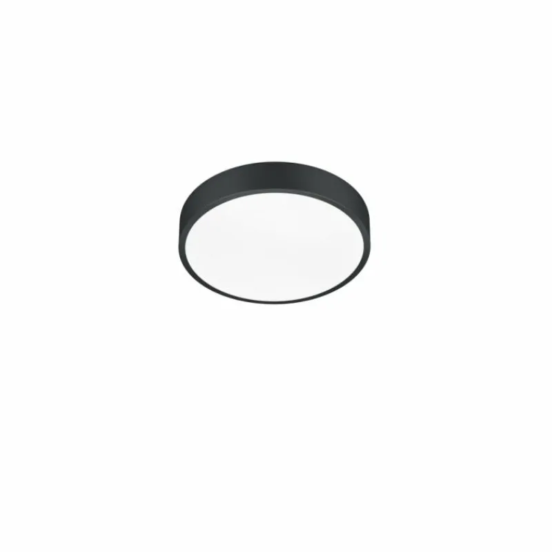 Luminaires Trio Plafonnier Trio Waco LED Noir, 1 lumière* Éclairage Led