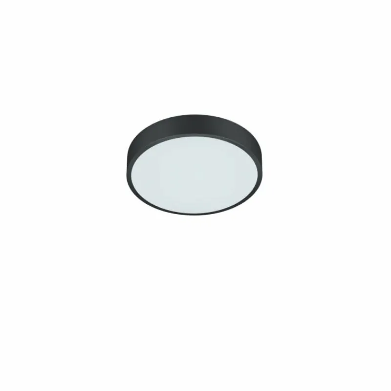 Luminaires Trio Plafonnier Trio Waco LED Noir, 1 lumière* Éclairage Led