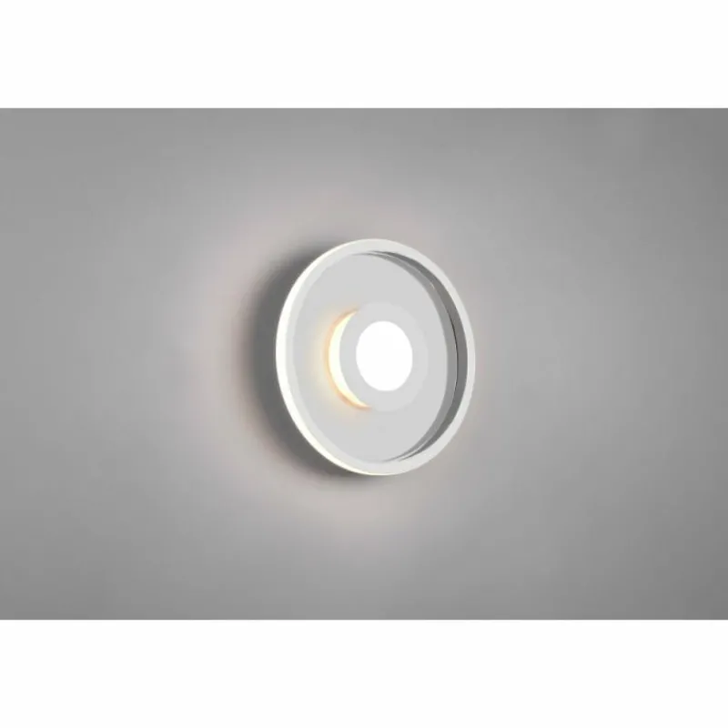 Luminaires Trio Plafonnier Trio-Leuchten Ascari LED Chrome, 1 lumière* Éclairage Led