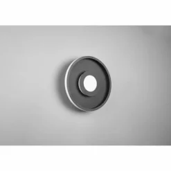 Luminaires Trio Plafonnier Trio-Leuchten Ascari LED Noir, 1 lumière* Éclairage Led