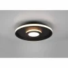 Luminaires Trio Plafonnier Trio-Leuchten Ascari LED Noir, 1 lumière* Éclairage Led