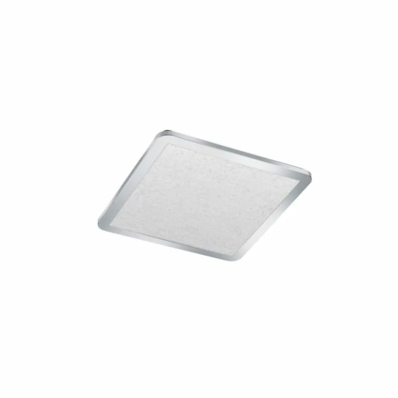 Luminaires Trio Plafonnier Trio-Leuchten Cinzia LED Chrome, 1 lumière