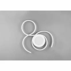 Luminaires Trio Plafonnier Trio-Leuchten Jive LED Blanc, 1 lumière, Télécommandes* Éclairage Led