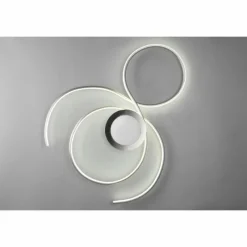 Luminaires Trio Plafonnier Trio-Leuchten Jive LED Nickel mat, 1 lumière* Éclairage Led