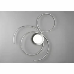 Luminaires Trio Plafonnier Trio-Leuchten Jive LED Nickel mat, 1 lumière* Éclairage Led