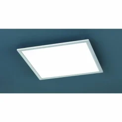 Luminaires Trio Plafonnier Trio-Leuchten Phoenix LED Nickel mat, 1 lumière* Éclairage Led