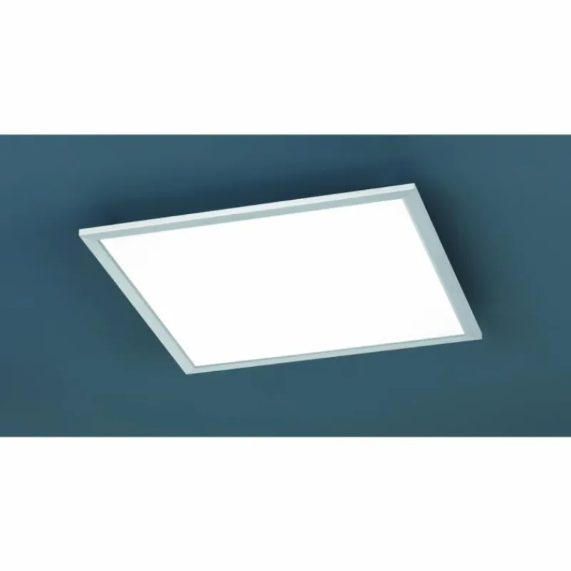 Luminaires Trio Plafonnier Trio-Leuchten Phoenix LED Nickel mat, 1 lumière* Éclairage Led