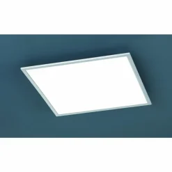 Luminaires Trio Plafonnier Trio-Leuchten Phoenix LED Nickel mat, 1 lumière* Éclairage Led