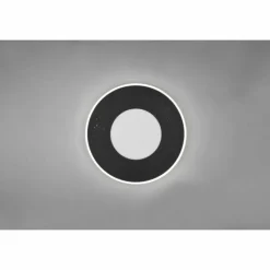 Luminaires Trio Plafonnier Trio-Leuchten Verus LED Noir, 1 lumière, Télécommandes* Éclairage Led