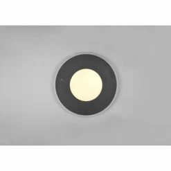 Luminaires Trio Plafonnier Trio-Leuchten Verus LED Noir, 1 lumière, Télécommandes* Éclairage Led