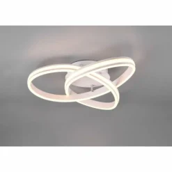 Luminaires Trio Plafonnier Trio-Leuchten Yara LED Blanc, 1 lumière* Éclairage Led