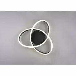 Luminaires Trio Plafonnier Trio-Leuchten Yara LED Noir, 1 lumière* Éclairage Led