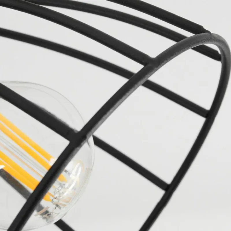 Luminaires Scandinaves-hofstein Plafonnier Tros Écru, Noir, 3 lumières