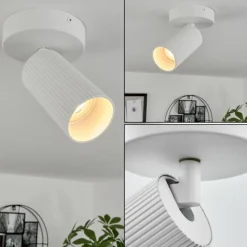 Luminaires Scandinaves-hofstein Plafonnier Trutielle Blanc, 1 lumière