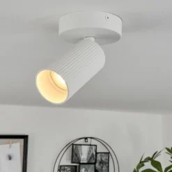 Luminaires Scandinaves-hofstein Plafonnier Trutielle Blanc, 1 lumière