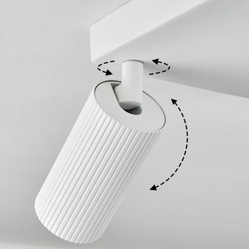 Luminaires Scandinaves-hofstein Plafonnier Trutielle Blanc, 4 lumières