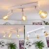 Lampes Vintages & Rétros-hofstein Plafonnier Tulla Blanc, 3 lumières