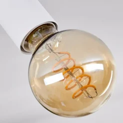 Lampes Vintages & Rétros-hofstein Plafonnier Tulla Blanc, 3 lumières