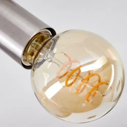 Lampes Vintages & Rétros-hofstein Plafonnier Tulla Nickel mat, 2 lumières