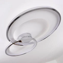 hofstein Plafonnier Tuzik LED Chrome, 1 lumière