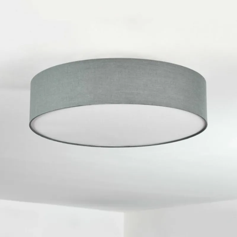 Lampes En Tissu-hofstein Plafonnier Tveid Nickel mat, 3 lumières