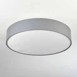 Lampes En Tissu-hofstein Plafonnier Tveid Nickel mat, 5 lumières