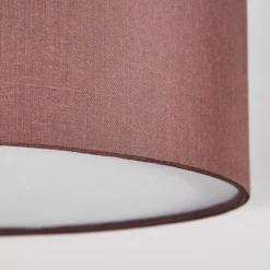 Lampes En Tissu-hofstein Plafonnier Tveid Nickel mat, 2 lumières