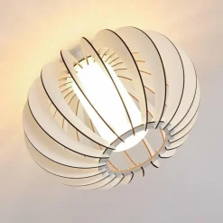 hofstein Plafonnier Valkom Blanc, 1 lumière