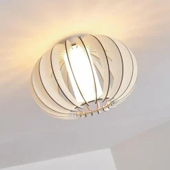 hofstein Plafonnier Valkom Blanc, 1 lumière