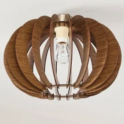 hofstein Plafonnier Valkom Brun, 1 lumière