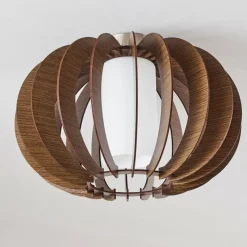 hofstein Plafonnier Valkom Nickel mat, 1 lumière* Plafonniers