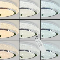 hofstein Plafonnier Vallecito LED Blanc, 1 lumière* Éclairage Led