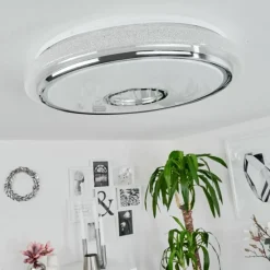 hofstein Plafonnier Vallecito LED Blanc, 1 lumière* Éclairage Led