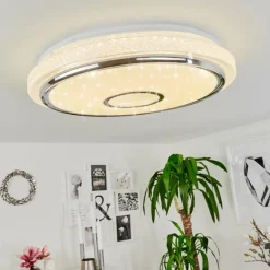 hofstein Plafonnier Vallecito LED Blanc, 1 lumière* Éclairage Led