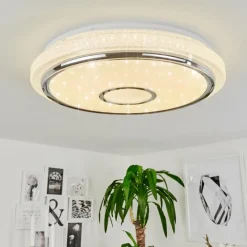 hofstein Plafonnier Vallecito LED Blanc, 1 lumière* Éclairage Led