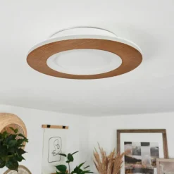 hofstein Plafonnier Varoyang LED Blanc, 1 lumière