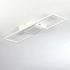 hofstein Plafonnier Vaseux LED Blanc, 1 lumière* Éclairage Led