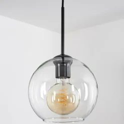 hofstein Plafonnier Verre 20 cm Koyoto Clair, 1 lumière