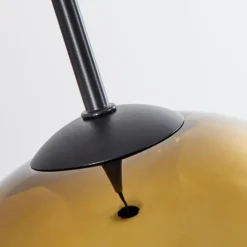 hofstein Plafonnier Verre 20 cm Koyoto Or, Clair, 1 lumière