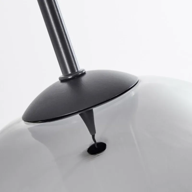 Suspension Verre Fumé-hofstein Plafonnier Verre 20 cm Koyoto Chrome, Clair, Fumé, 1 lumière