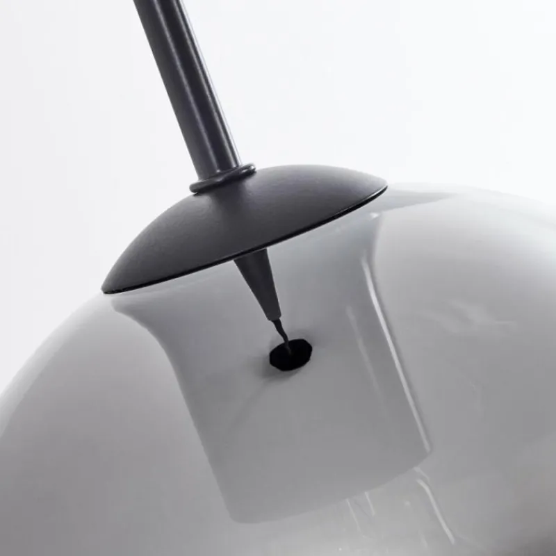 Suspension Verre Fumé-hofstein Plafonnier Verre 20 cm Koyoto Clair, Fumé, 1 lumière