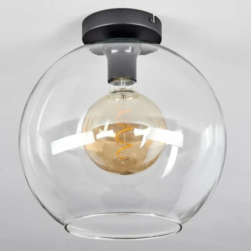 hofstein Plafonnier Verre 30 cm Koyoto Clair, 1 lumière