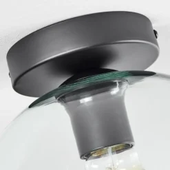 hofstein Plafonnier Verre 25 cm Koyoto Clair, 1 lumière